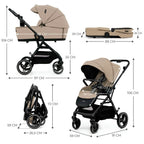 Cochecito Duo Kinderkraft Yoxi 2 en 1