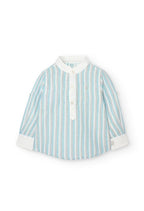 Camisa Boboli lino listada