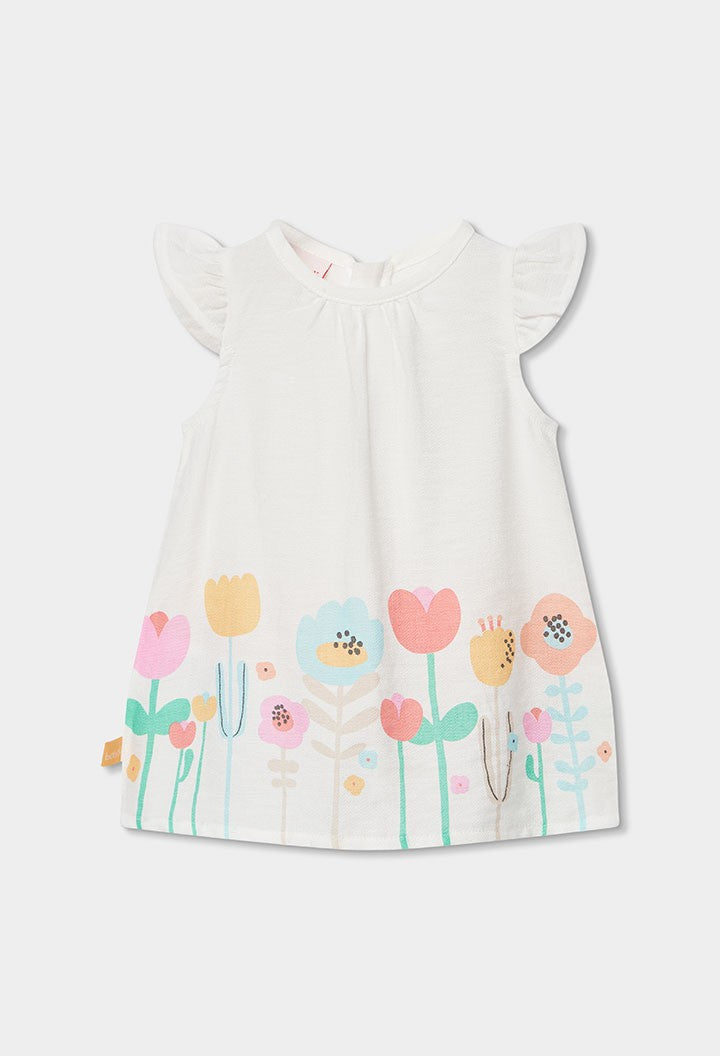 Vestido Boboli de tejido fantasía
