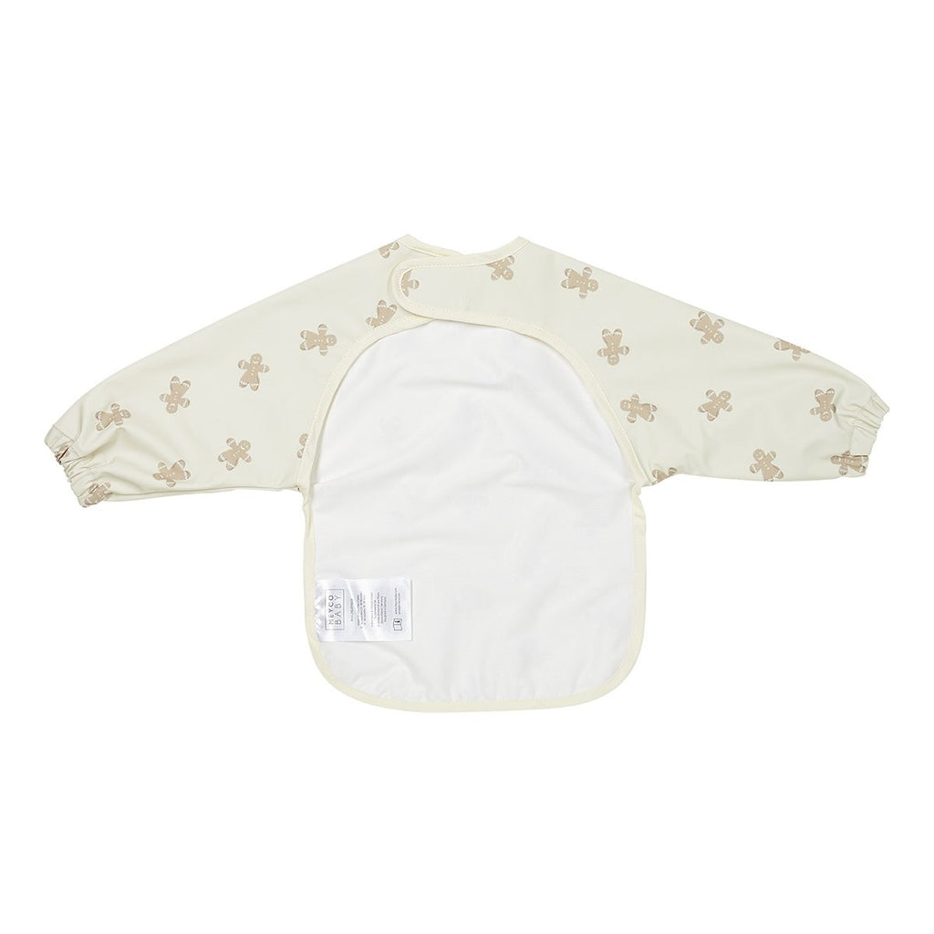 Babero con mangas Meyco Gingerbread Soft Sand