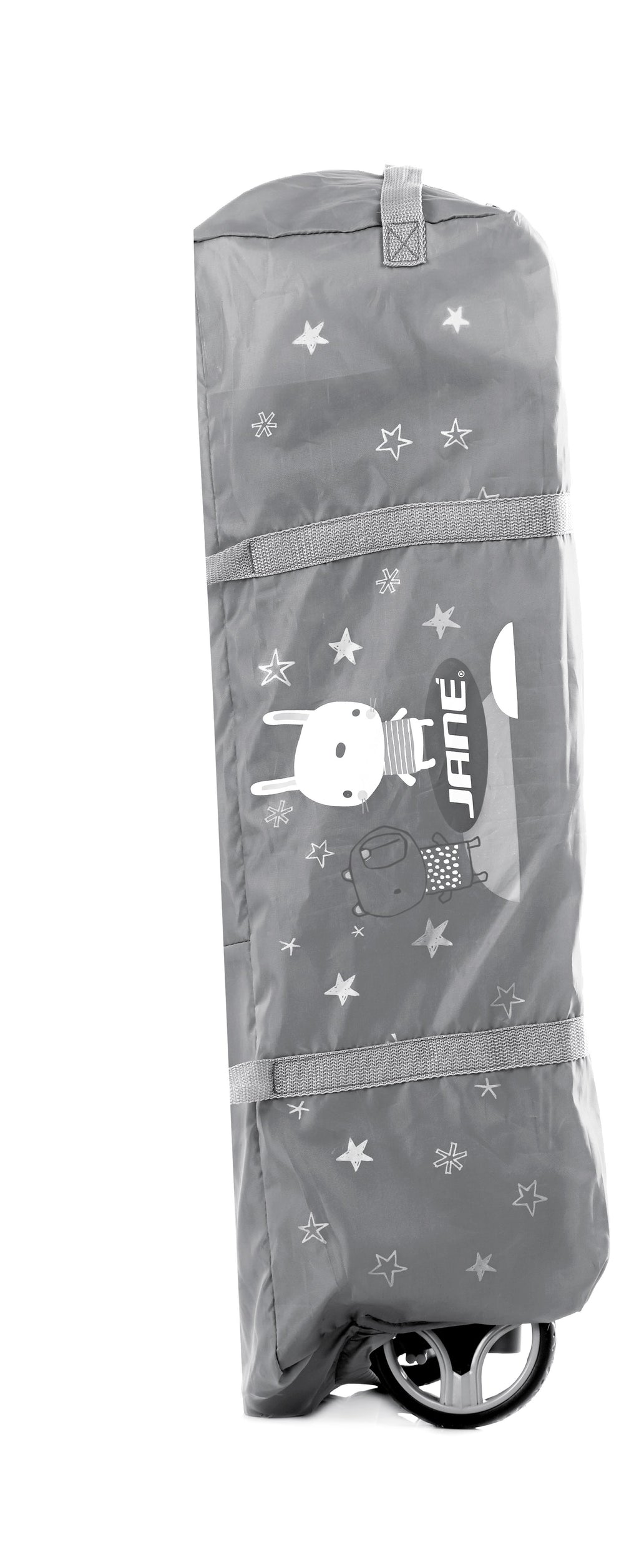 Cuna de viaje Jane Duo level Aluminio con Peluches