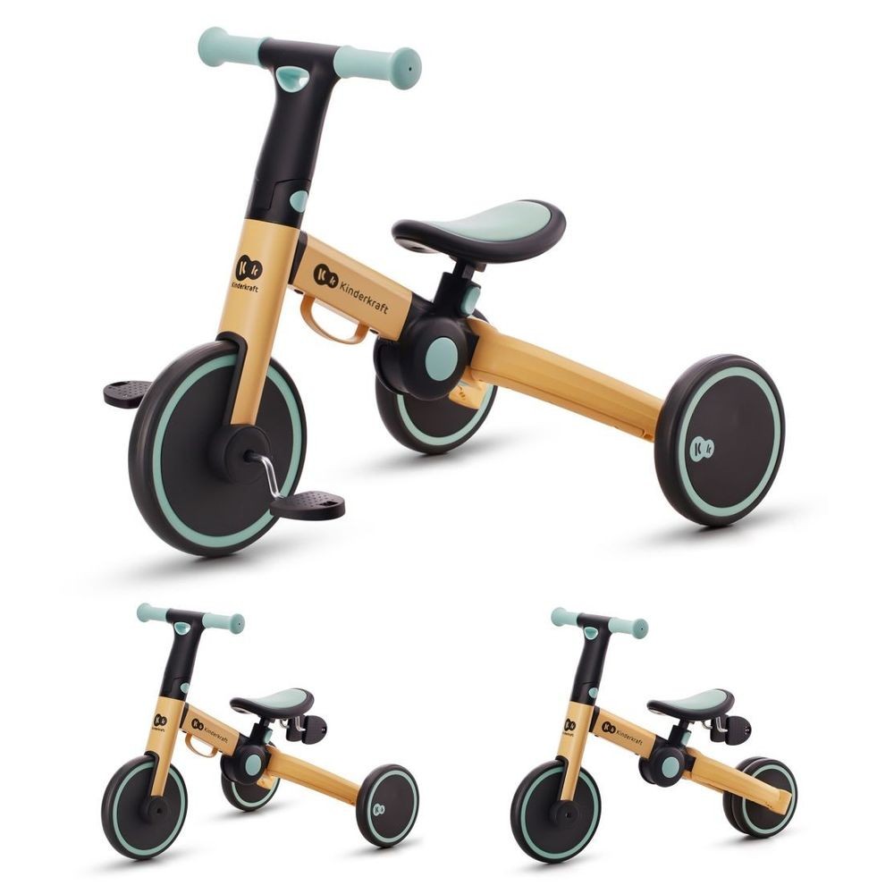 Triciclo multifuncion Kinderkraft 4TRIKE 3 en 1 plegable