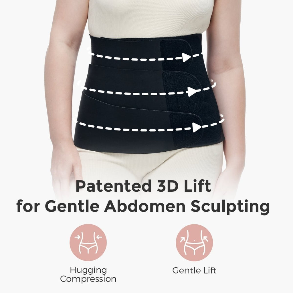 Faja pequeña de maternidad postparto Momcozy negro