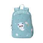 Mochila Mediana Tutete Pandas in Space + Llavero