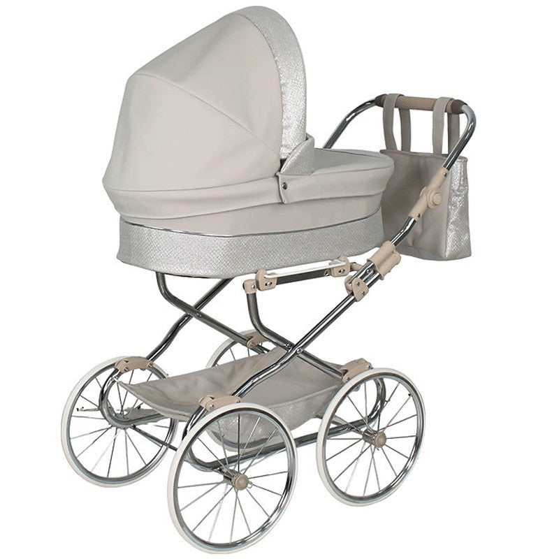 Cochecito para bebe Reborn Bytax ELITA Purple Beige