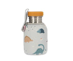 Botella Tutete Acero con Funda Dinos World Personalizable 350ml