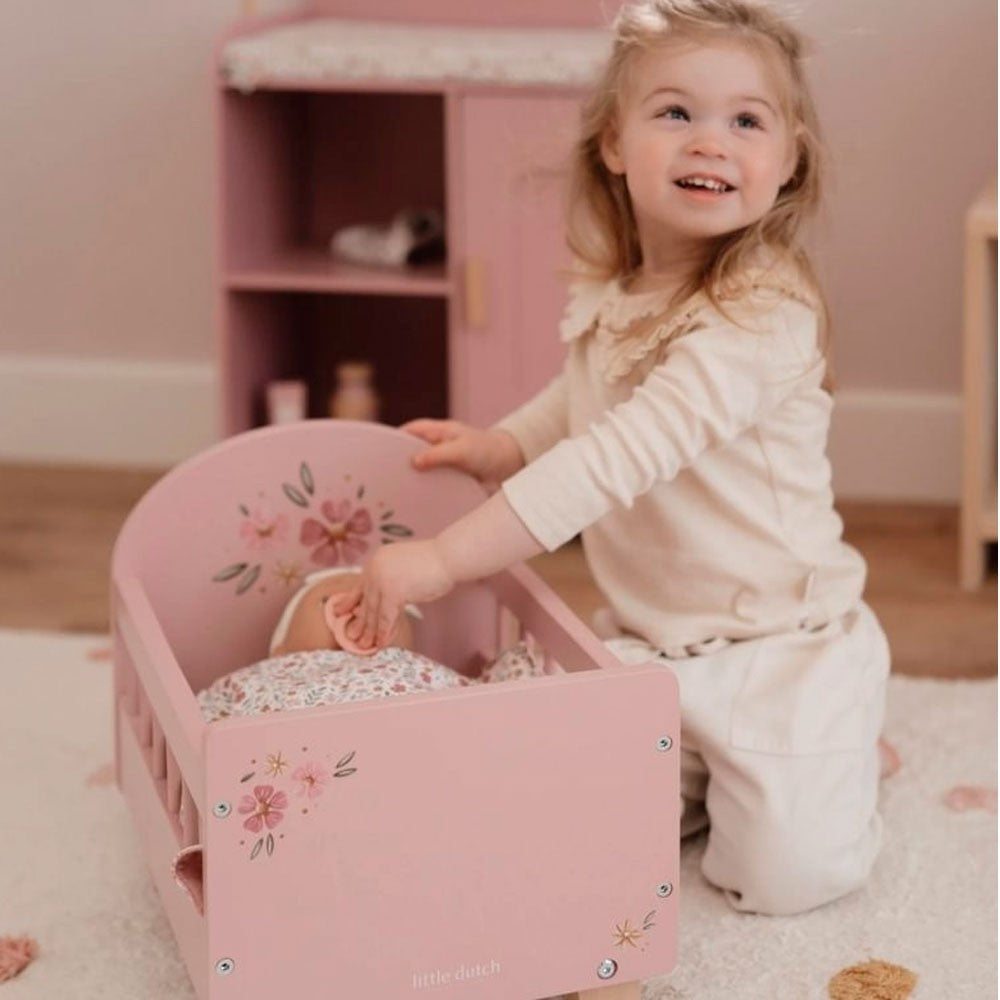 Camita Little Dutch con textil