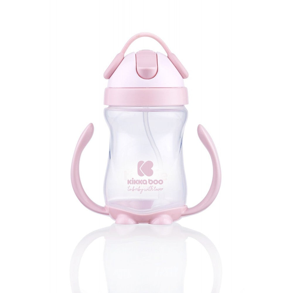 Taza de aprendizaje Kikka Boo con pajita 300ml