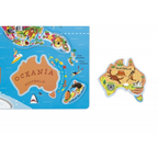 Mapa Janod Magnético Del Mundo
