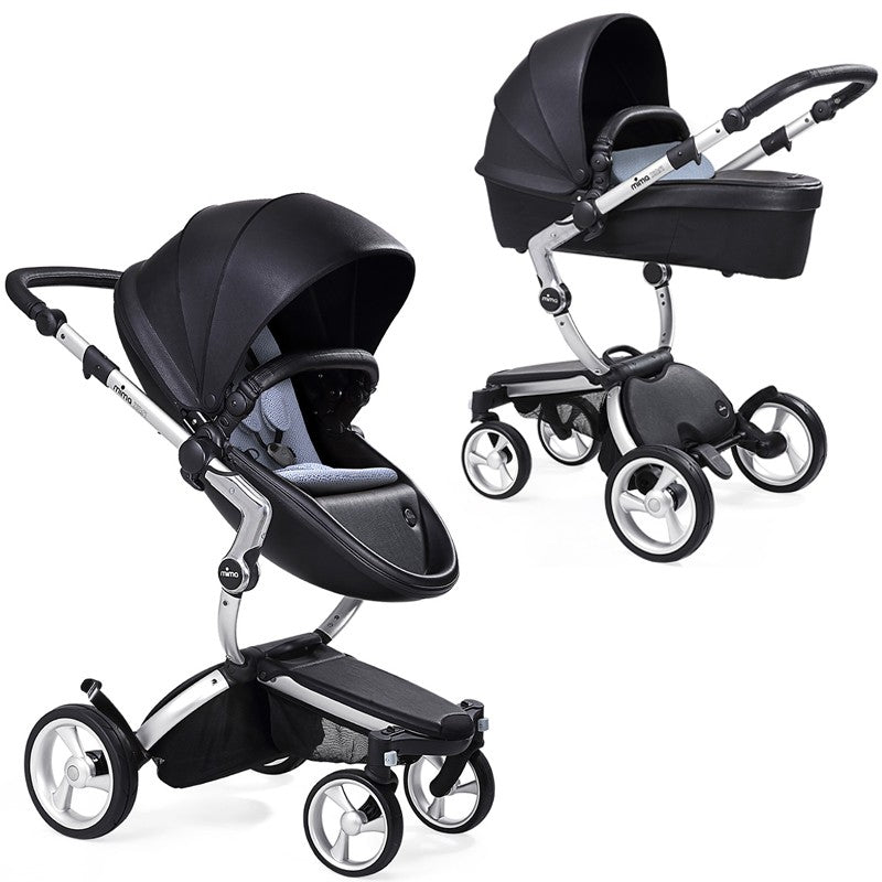 Cochecito Dúo Mima Xari Black Personalizable
