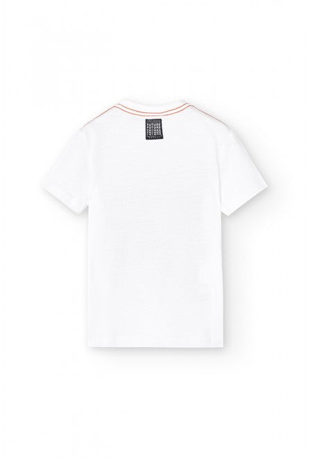 Camiseta Boboli punto estampada