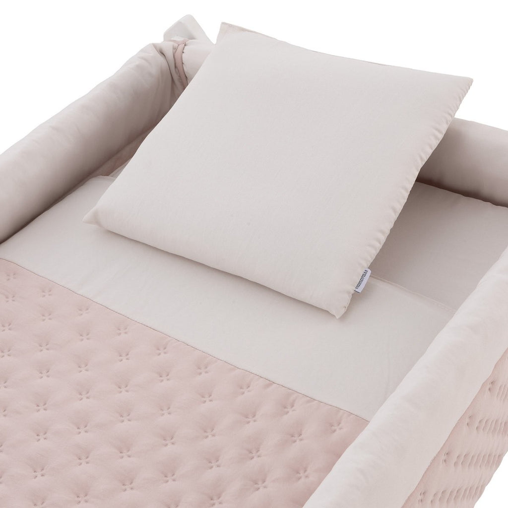 Minicuna tijera madera blanca Cambrass Tender