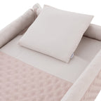 Minicuna tijera madera blanca Cambrass Tender