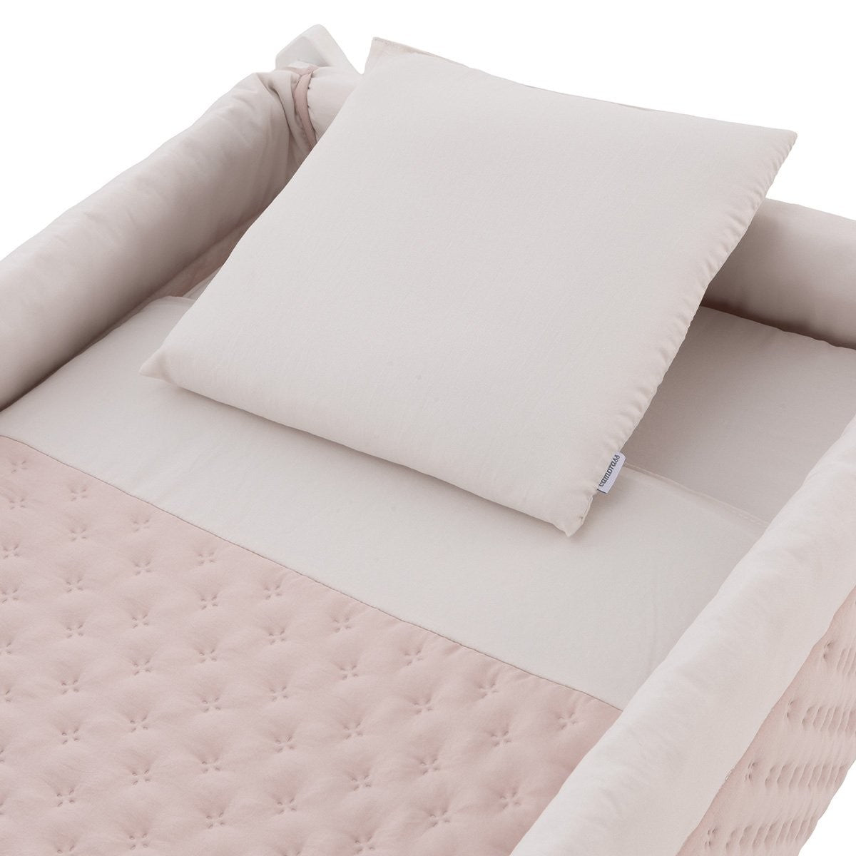 Minicuna tijera madera blanca Cambrass Tender
