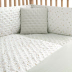 Colcha y Protector Cuna Cambrass House mint