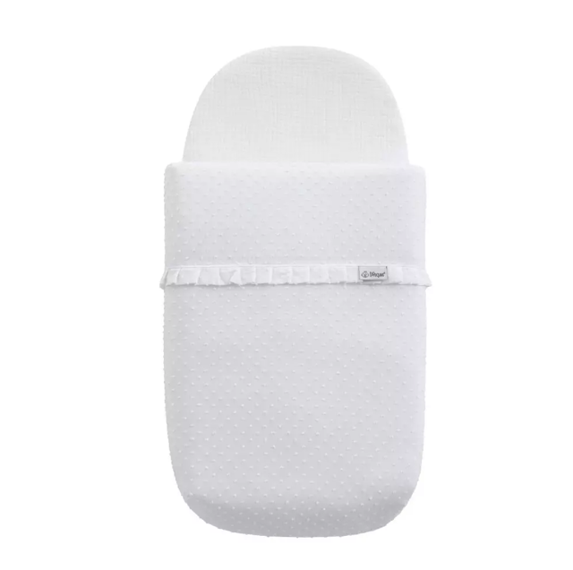 Saco interior capazo D'Peques desenfundable 402 blanco
