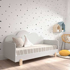 Cuna Evolutiva Ros Mini ELEMENTAL NUBE 140X70 con barandilla abatible