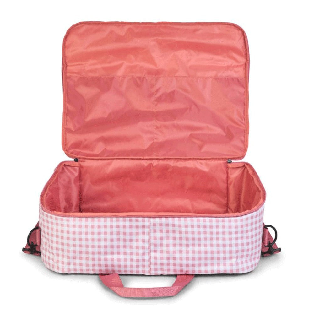Maleta Infantil Saro Vichy rosa