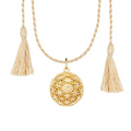 Colgante de Maternidad Ilado con Cordón Flower