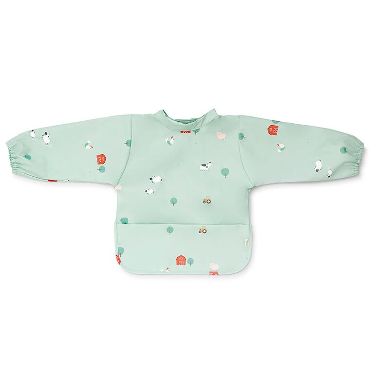 Babero impermeable Saro con mangas