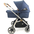 Cochecito duo Arrue OBE con plastico de lluvia