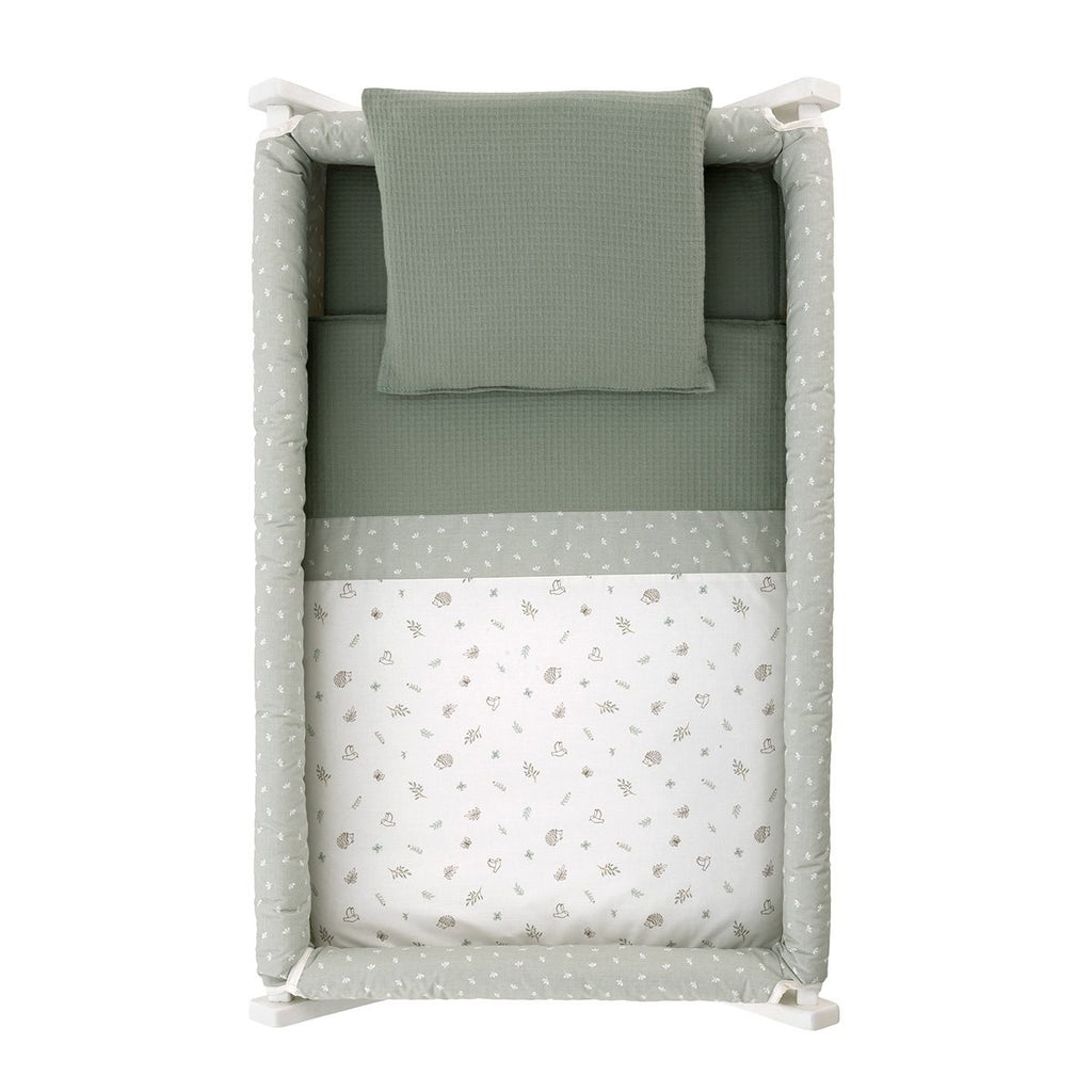Minicuna tijera madera blanca Cambrass Calma