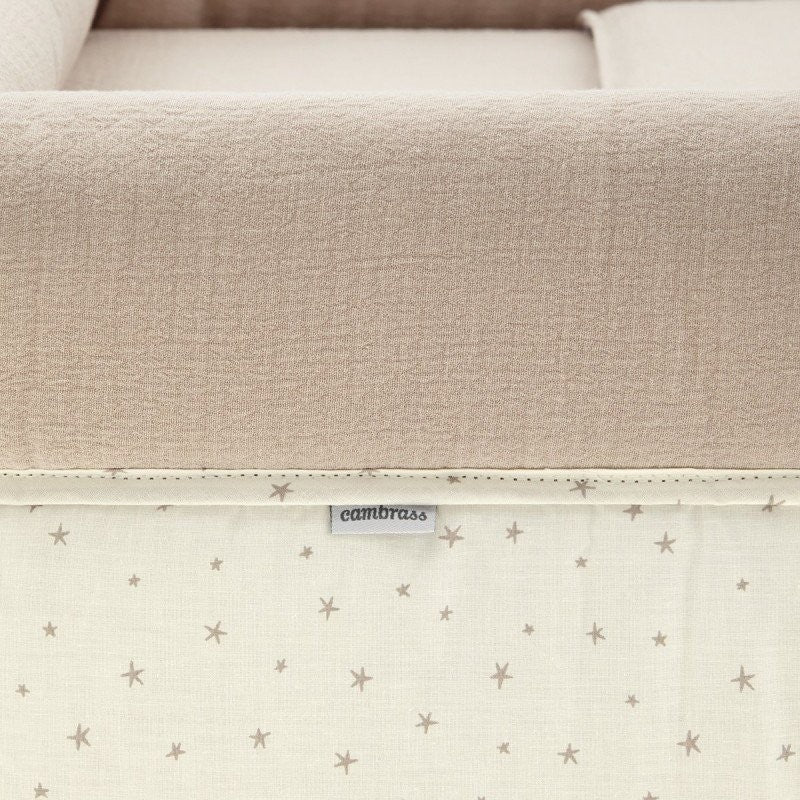 Minicuna Tijera Madera Cambrass Magia Beige/Natural
