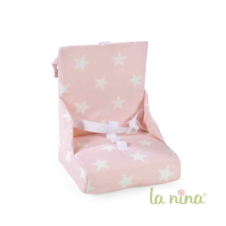 PACK Trona de viaje carlota La nina y muñeca bailarina La nina