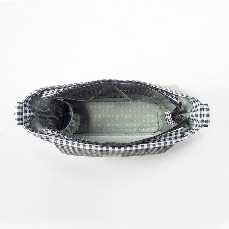 Bolsa Canastilla Walking Mum I Love Vichy Negro