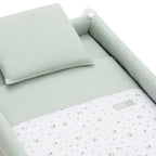Minicuna Tijera Madera Cambrass Greeny Verde/Blanco
