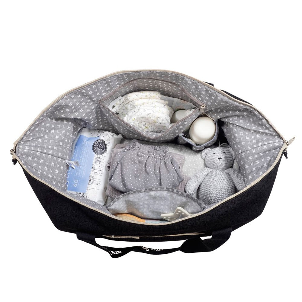 Bolsa XL Walking Mum Eco Mum Black