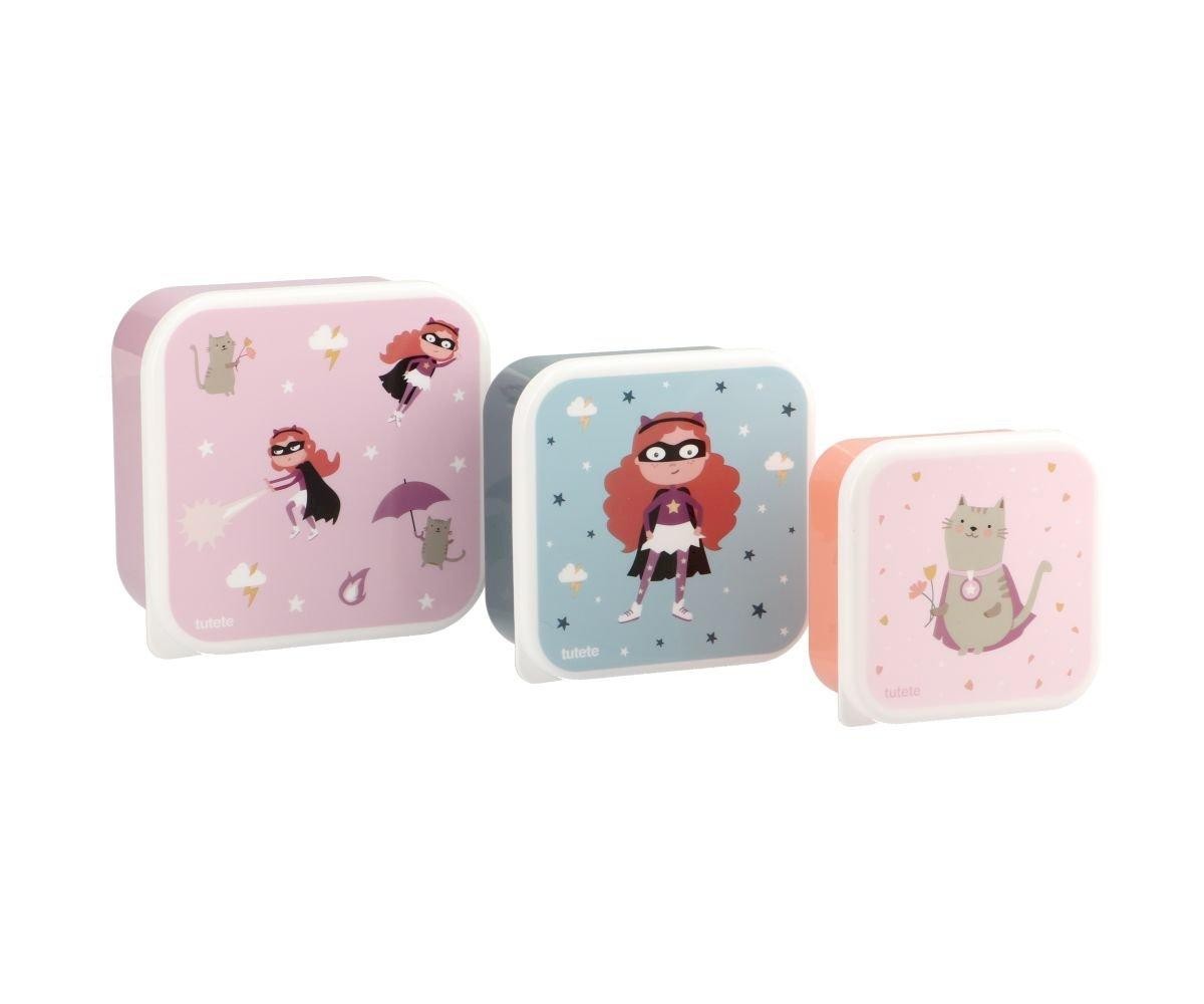 3 Cajas Tutete Almuerzo Fantastic Girl