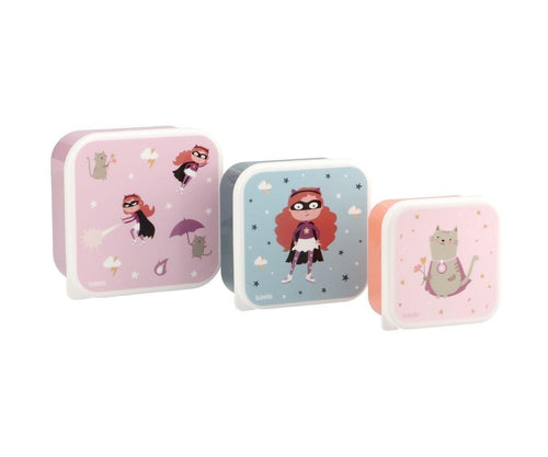 3 Cajas Tutete Almuerzo Fantastic Girl