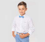 Camisa Spagnolo cutaway pop. estampado 4099