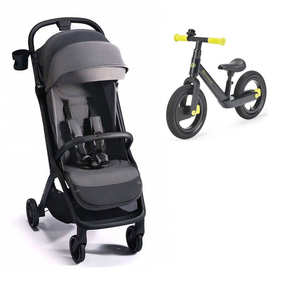 Silla paseo Kinderkraft NUBI 2 con bici plegable