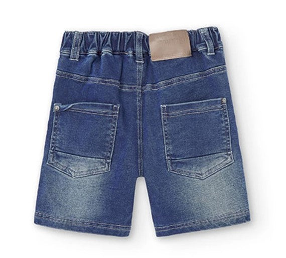 Bermuda Boboli denim punto