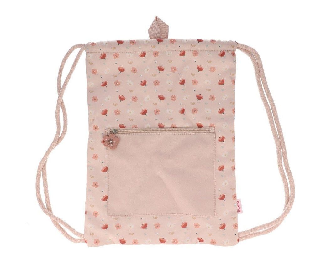 Mochila Saco Tutete Impermeable Little Garden Personalizable