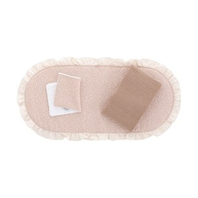 Pack Colcha Capazo Cambrass Rustic Rosa