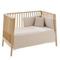 Colcha y Protector Cuna Cambrass Rustic Rosa