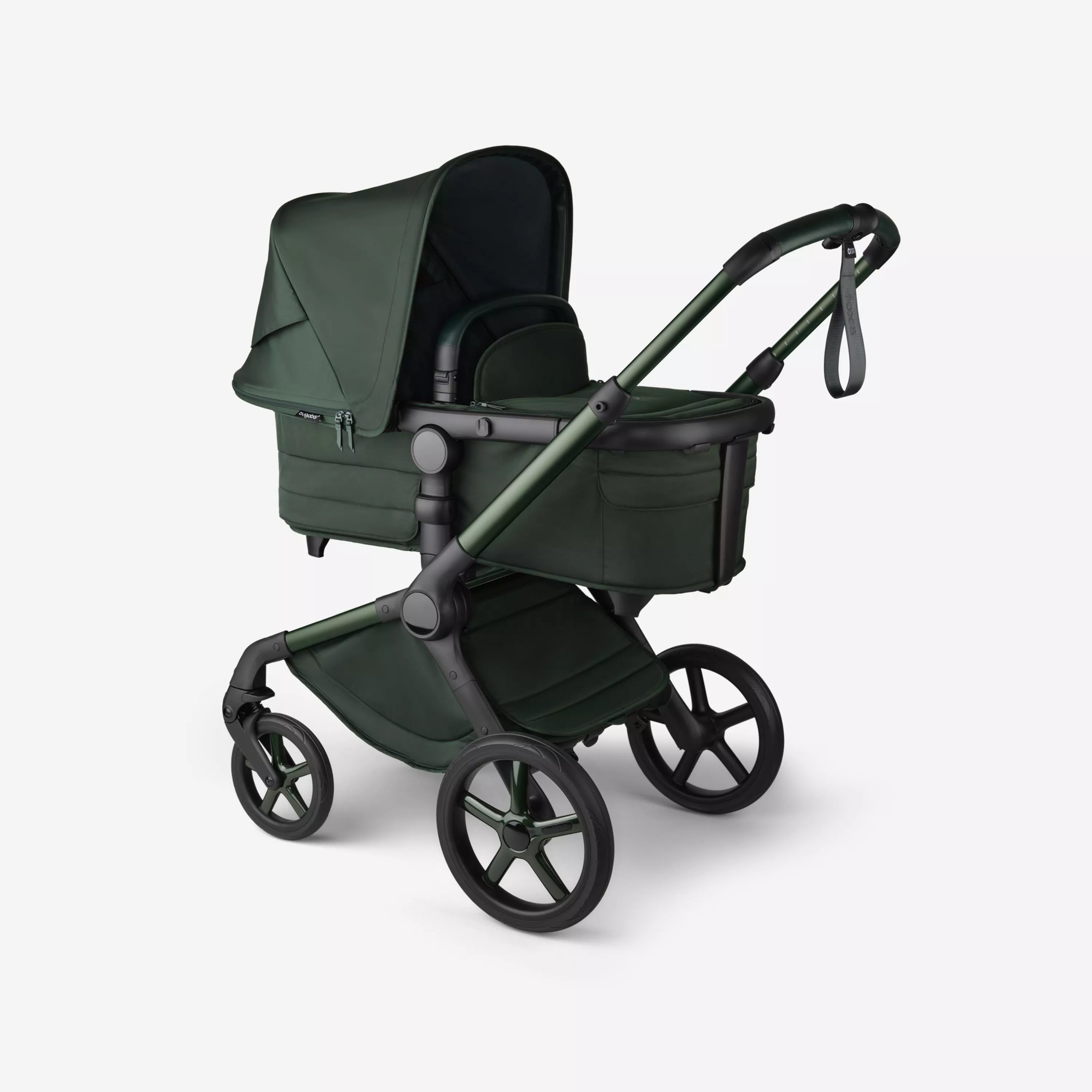 Cochecito DUO Bugaboo Fox 5 Ed. Limitada Verde Medianoche