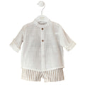 Pantalón y camisa Valentina Roma arena