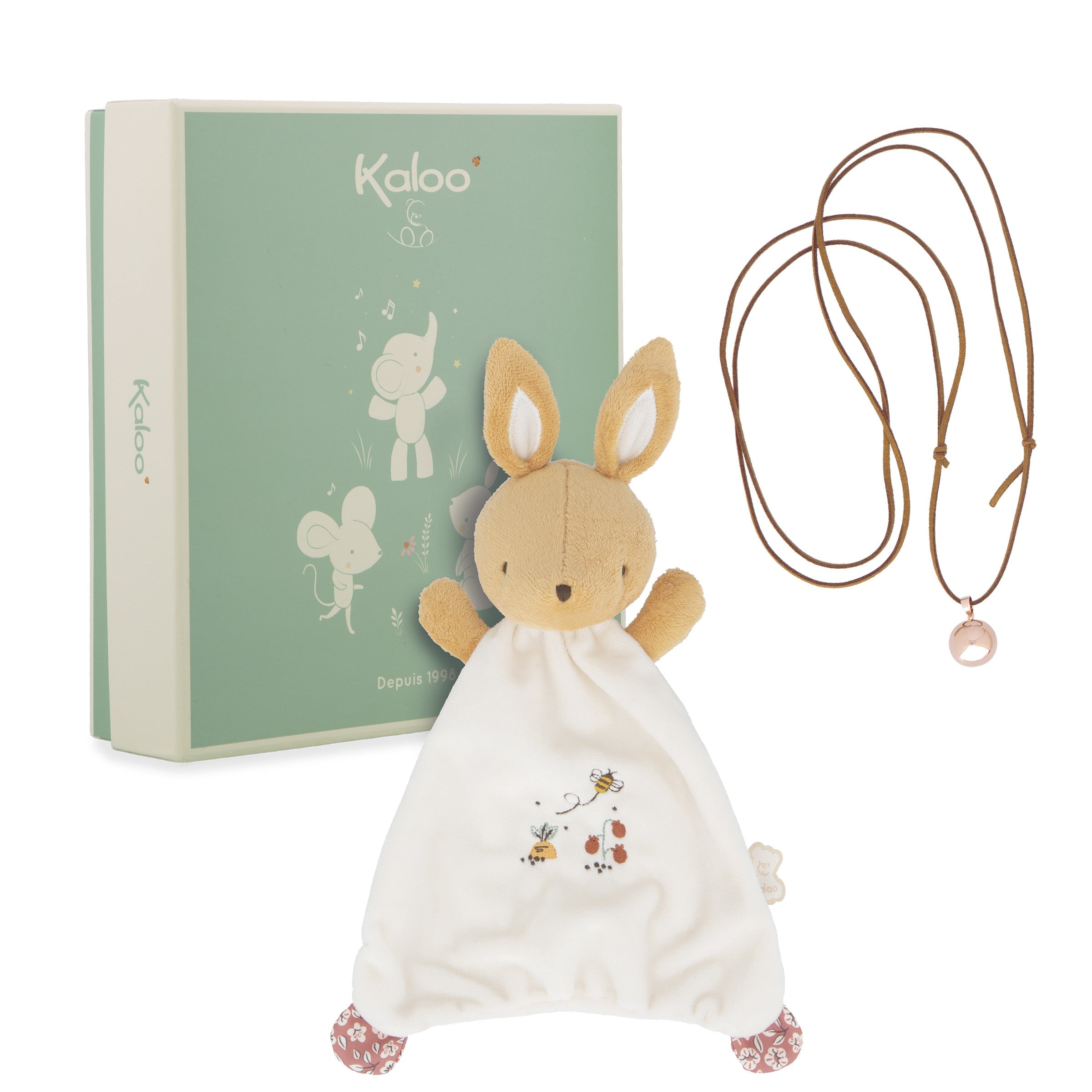 Estuche doudou bola Kaloo Conejo