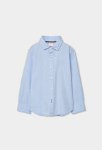 Camisa Boboli oxford con manga larga