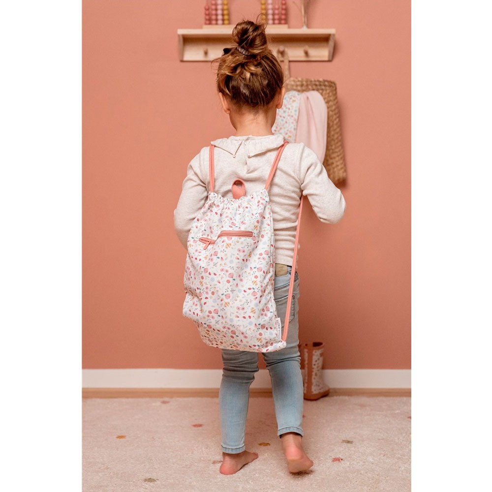 Bolsa Gimnasio Little Dutch Flores & Mariposas
