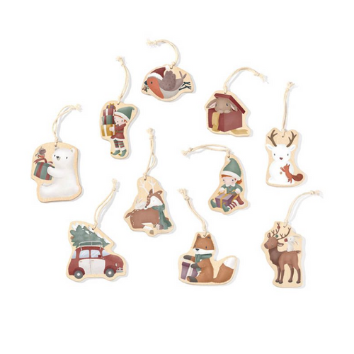 Adornos de madera Little Dutch Navidad