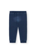 Pantalón felpa Boboli denim
