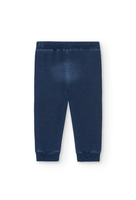 Pantalón felpa Boboli denim