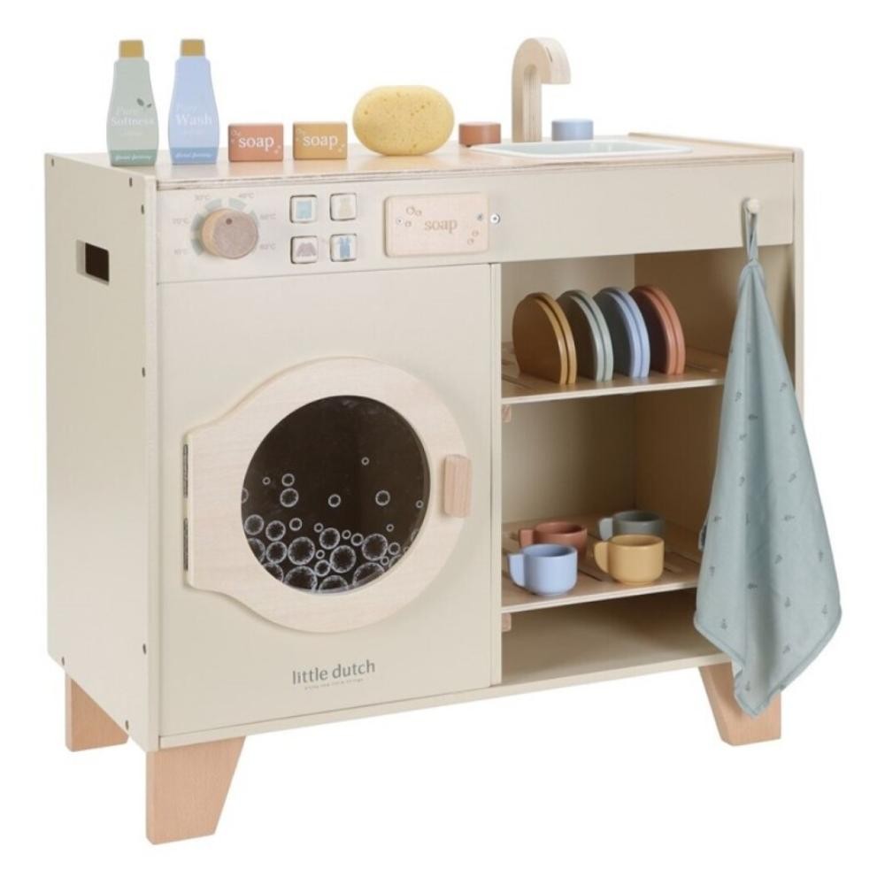 Lavadora Mueble Little Dutch De Madera