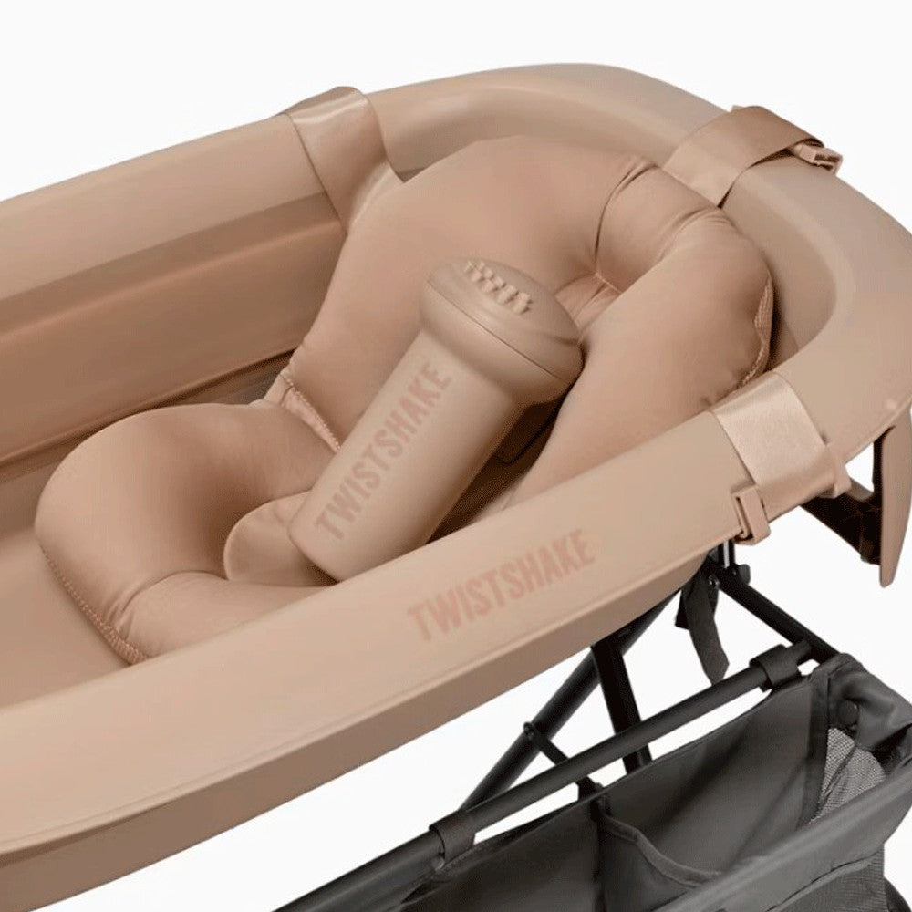 Bañera Plegable Twistshake con soporte y cojín