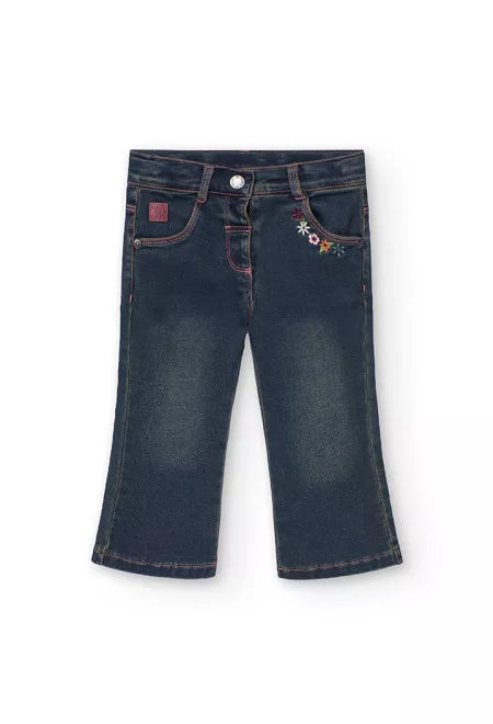 Pantalón Boboli denim punto